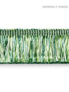 Gripsholm Brush Fringe Forest SCFC14970007 by Scalamandre Designer Trim