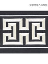 Imperial Embroidered Tape Charcoal SCT32800007 by Scalamandre Designer Trim