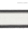 Odeon Shimmer Braid Mercury SCV12490007 by Scalamandre Designer Trim
