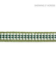 Helena Braid Forest SCV12500007 by Scalamandre Designer Trim