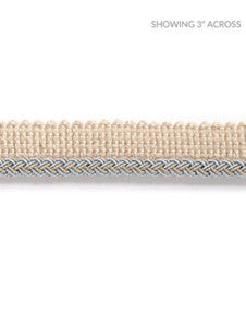 Georgica Braided Cord Mineral SCC3030008 by Scalamandre Designer Trim