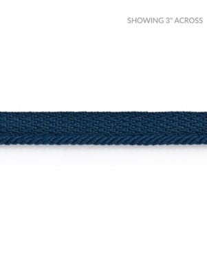 Tortola Twisted Cord Indigo SCC3120008 by Scalamandre Designer Trim ISOLA INDOOR / OUTDOOR 99% POLYOLEFIN, 1% POLYESTER UNITED KINGDOM HEAVY DUTY Horizontal: and Vertical: 0.13 - Swanky Fabrics -