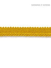Millstone Twisted Cord Brass SCC3040009 by Scalamandre Designer Trim