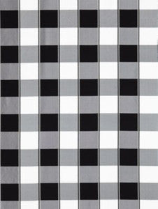 Chelsea Check Onyx SC270240010 by Scalamandre Designer Fabric