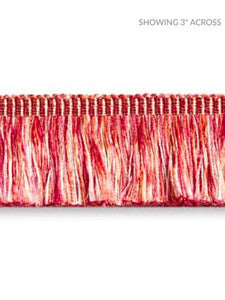 Gripsholm Brush Fringe Azalea SCFC14970010 by Scalamandre Designer Trim