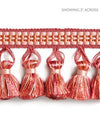 Plaza Tassel Fringe Azalea SCFT15050010 by Scalamandre Designer Trim