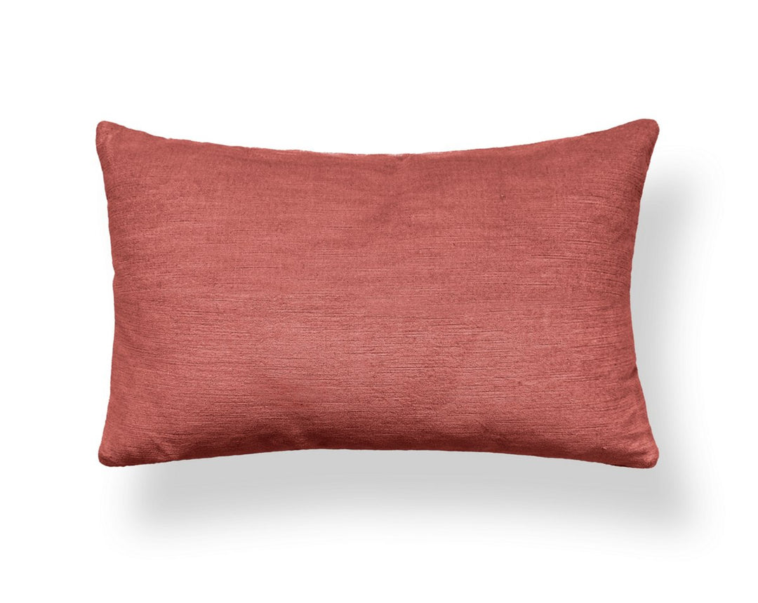 Persia Pillow 14 X 22 - Rose SCLBDK1627M0010 by Scalamandre Designer Pillow