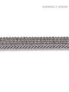 Millstone Twisted Cord Nickel SCC3040011 by Scalamandre Designer Trim