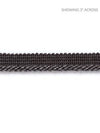 Millstone Twisted Cord Charcoal SCC3040012 by Scalamandre Designer Trim