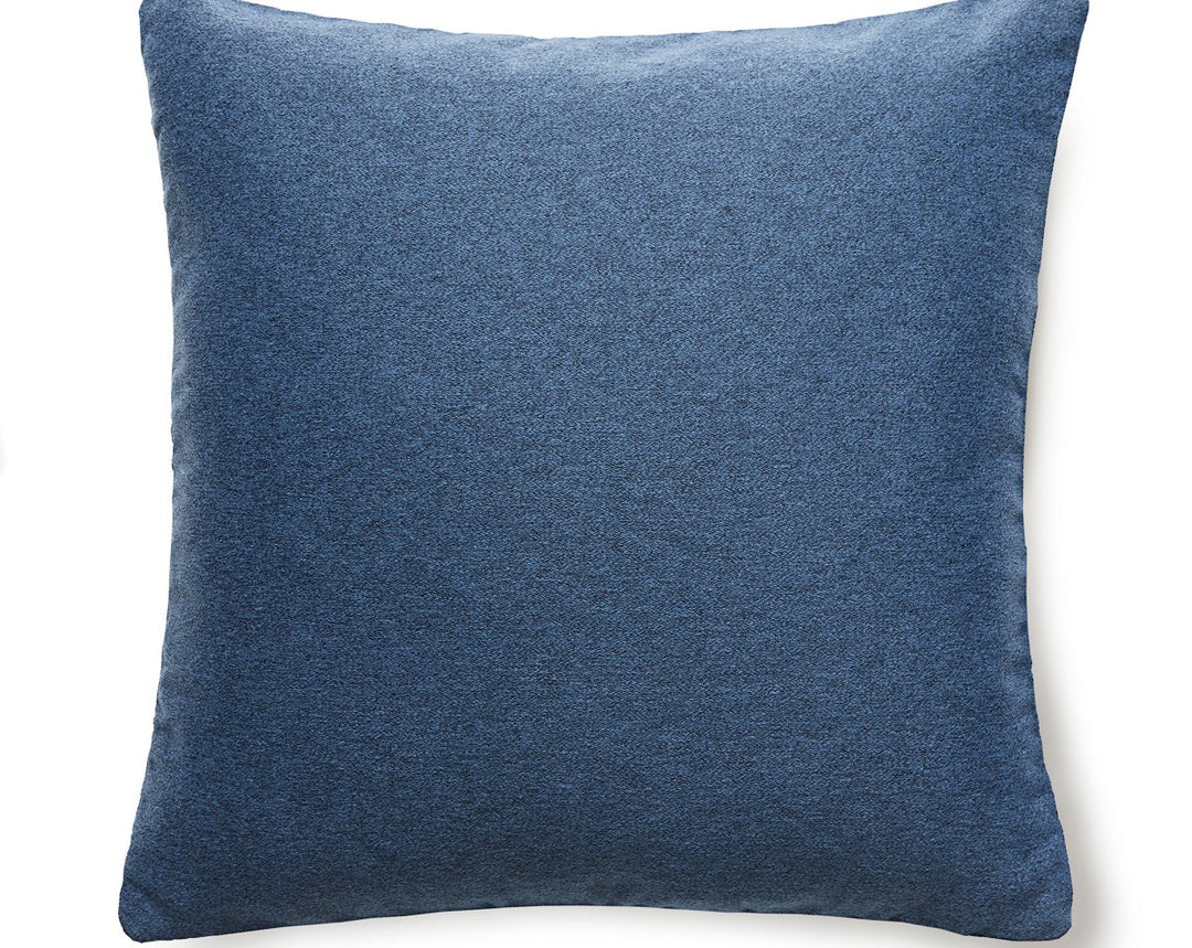 Dapper Flannel Pillow 22 X 22 - Fountain SCDAPPPILL0012 by Scalamandre Designer Pillow