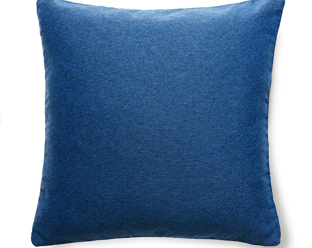 Dapper Flannel Pillow 22 X 22 - Regatta SCDAPPPILL0013 by Scalamandre Designer Pillow
