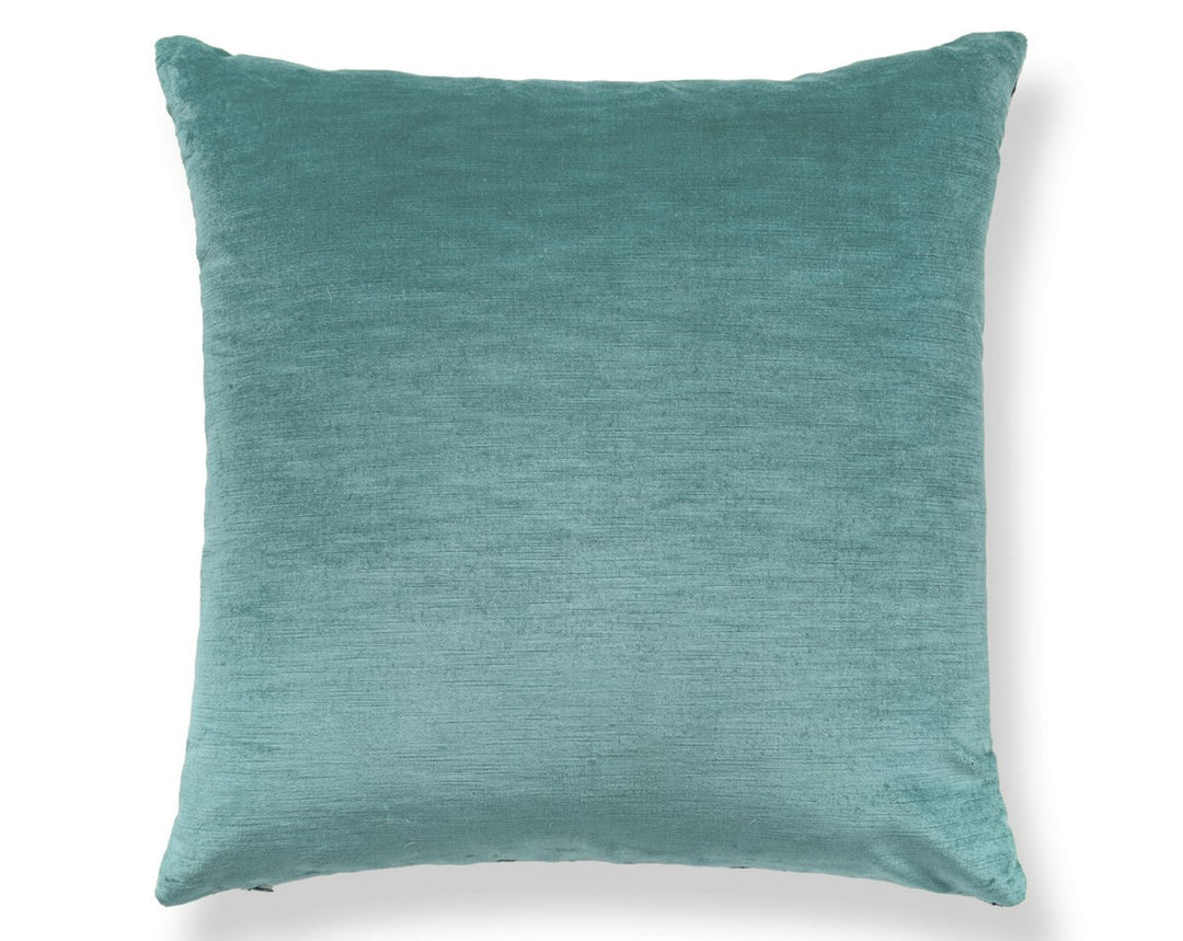 Persia Pillow 22 X 22 - Nordic Blue SCPERSIPILL0013 by Scalamandre Designer Pillow