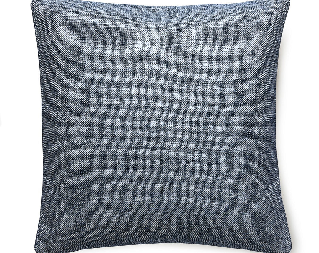 City Tweed Pillow 22 X 22 - Evening SCCITYPILL0015 by Scalamandre Designer Pillow
