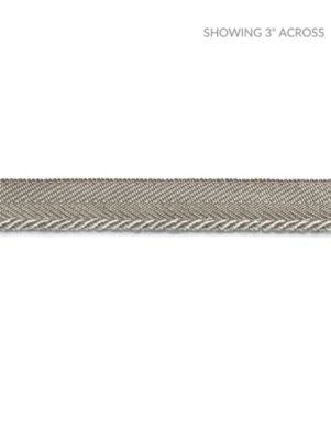 Avenue Cord Stone SCC3150021 by Scalamandre Designer Trim NOVANTA PASSEMENTERIE 16% FIBRANNE 2% ACRYLIC, 38% POLYESTER 26% COTTON 18% RAYON CHINA LIGHT DUTY Horizontal: 0" and Vertical: 0" 0.13 - Swanky Fabrics -