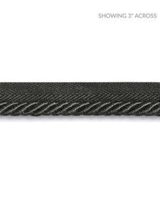 Boulevard Cord Coal SCC3140022 by Scalamandre Designer Trim