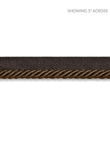 Boulevard Cord Chocolate SCC3140023 by Scalamandre Designer Trim