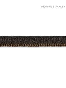 Avenue Cord Chocolate SCC3150023 by Scalamandre Designer Trim