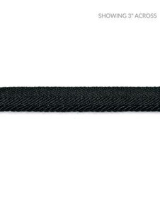 Avenue Cord Noir SCC3150024 by Scalamandre Designer Trim