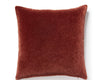 Makalu Mohair Pillow 22 X 22 - Root Beer SCSDDKMAKA0281 by Scalamandre Designer Pillow