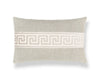 Greek Key Pillow 22 X 14 - Sag Harbor SCLBDTT32792032 by Scalamandre Designer Pillow