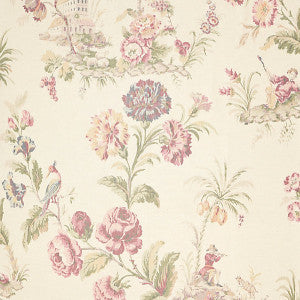 Somerset Silk Warp Print/Bloom Sc 000116585 by Scalamandre
 Designer Fabric