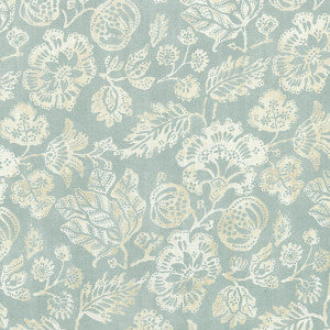 Calais Linen Print/Sky by Scalamandre Designer Fabric