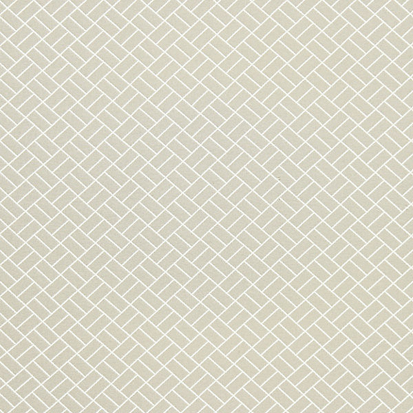Domino/Flax 27065-001 by Scalamandre Designer Fabric ENDLESS SUMMER STOCKED AT 100% POLYOLEFIN USA HEAVY DUTY Horizontal: 1.625" and Vertical: 1.625" 54" - Swanky Fabrics -