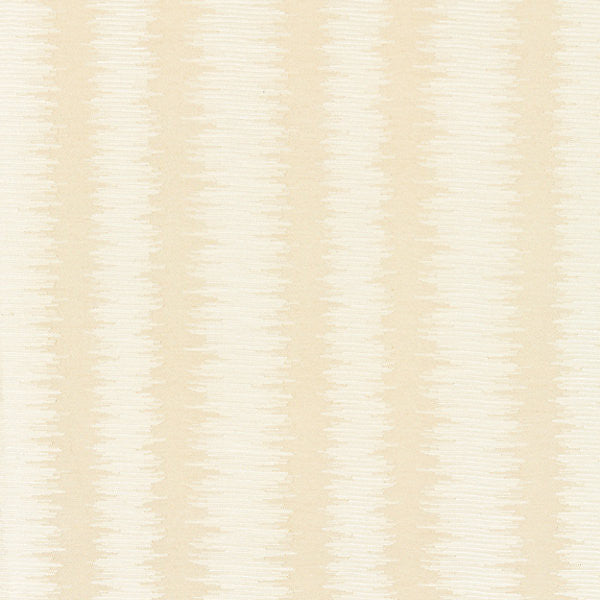 Konya Ikat Stripe/Champagne 27138-001 by Scalamandre Designer Fabric MODERN LUXURY 18% LINEN|40% ACRYLIC 22% POLYESTER 20% SPUN VISCOSE INDIA LIGHT DUTY Horizontal: 1.75" and Vertical: 6.875" 55" - Swanky Fabrics -
