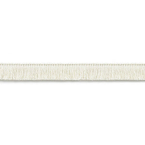 Nora Linen Brush Fringe Blanc by Scalamandre
 Designer Trim