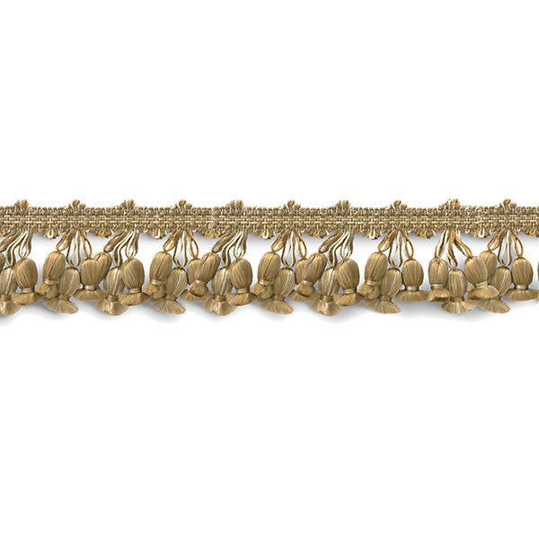 Newport Tassel Fringe - Silk/White, Fawn, Taupe by Scalamandre Trim Scalamandre Trim Newport Tassel Fringe - Silk/White, Fawn, TaupeTrim BOTANICA 100% SILK CHINA </p><p>Repeat: H: , V: 2" - Fabric Carolina -
