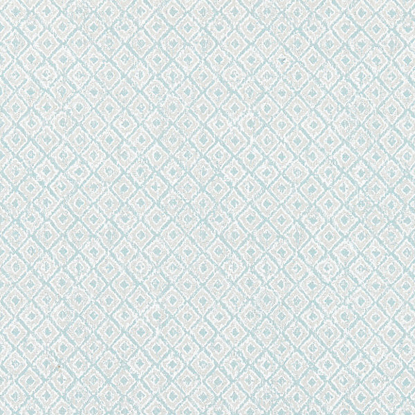 Java/Surf 27056-002 by Scalamandre Designer Fabric ENDLESS SUMMER INDOOR / OUTDOOR 100% SOLUTION DYED ACRYLIC MEXICO MEDIUM DUTY Horizontal: 6.875" and Vertical: 7" 54" - Swanky Fabrics -