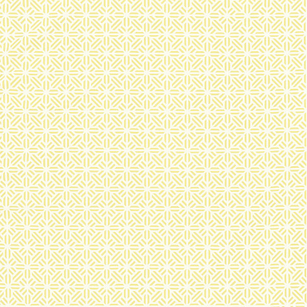 Tile Weave/Canary 27213-002 by Scalamandre Designer Fabric CHINOIS CHIC STOCKED AT SCALAMANDRE WAREHOUSE 70% COTTON|30% VISCOSE INDIA MEDIUM DUTY Horizontal: 3.5" and Vertical: 3.5" 55" - Swanky Fabrics -