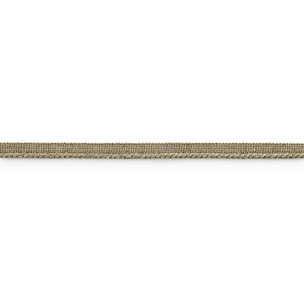 Liam Linen Cord/Natural C309-002 by Scalamandre Trim Designer Trim STOCKED AT 100% LINEN BELGIUM LIGHT DUTY Horizontal: and Vertical: .25" - Swanky Fabrics -