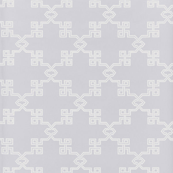 Suzhou Lattice/Lavender Wp88373-002 by Scalamandre Designer Wallpaper STOCKED AT 100% VINYL COATED PAPER USA Horizontal: 9.125" and Vertical: 27.5" - Swanky Fabrics -