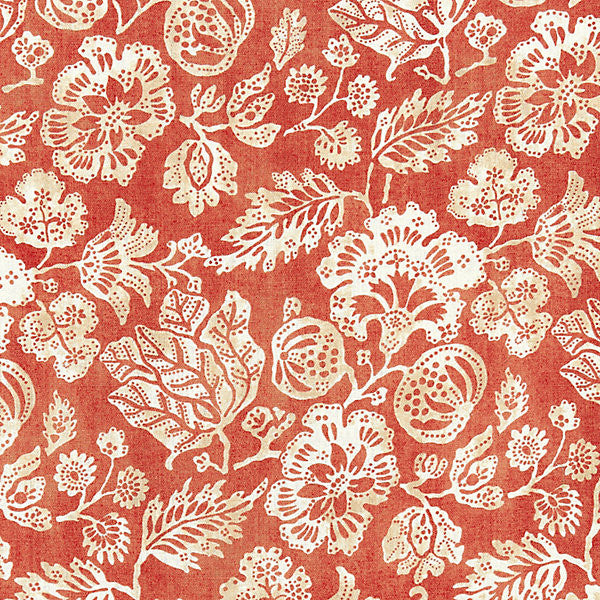 Calais Linen Print Coral by Scalamandre
 Fabric Scalamandre
 Fabric Calais Linen Print CoralFabric LA BOHEME 100% LINEN ITALY </p><p>Repeat: H: 31", V: 17.875" 53.5" - Fabric Carolina -