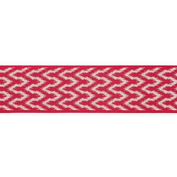 Seychelles Tape Hibiscus by Scalamandre
 Trim Scalamandre
 Trim Seychelles Tape HibiscusTrim ISOLA INDOOR / OUTDOOR 100% POLYOLEFIN UNITED KINGDOM </p><p>Repeat: H: .5", V: 3.5" - Fabric Carolina -