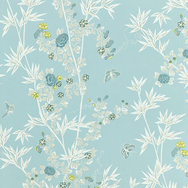 Jardin De Chine Ciel by Scalamandre
 Wallcovering Scalamandre
 Wallcovering Jardin De Chine CielWallcovering UNITED KINGDOM </p><p>Repeat: H: 46", V: 27" 54" - Fabric Carolina -
