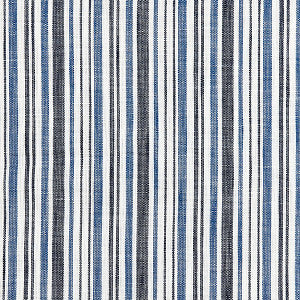 Pembroke Stripe/Marine Blue Sc 000427116 by Scalamandre
 Designer Fabric
