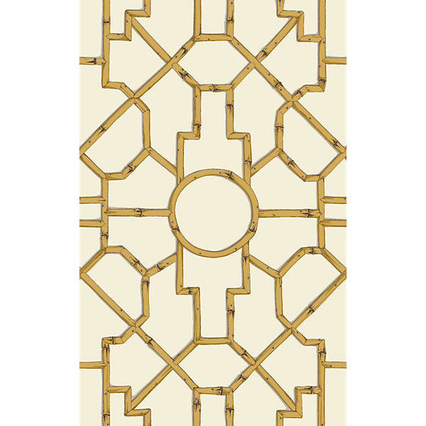 Baldwin Bamboo/Rattan & Brown On Off-White by Scalamandre Wallpaper Scalamandre Wallpaper Baldwin Bamboo/Rattan & Brown On Off-WhiteWallpaper USA </p><p>Repeat: H: 55.5", V: 27" 27" - Fabric Carolina -