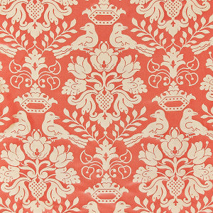 Love Bird Melon & Bronze by Scalamandre
 Designer Fabric