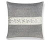Greek Key Pillow 22 X 22 - Stone SCSDDTT32793025 by Scalamandre Designer Pillow