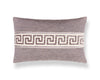 Greek Key Pillow 22 X 14 - Antique Heather SCLBDTT32794027 by Scalamandre Designer Pillow