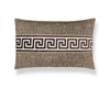 Greek Key Pillow 22 X 14 - Umber SCLBDTT32796038 by Scalamandre Designer Pillow