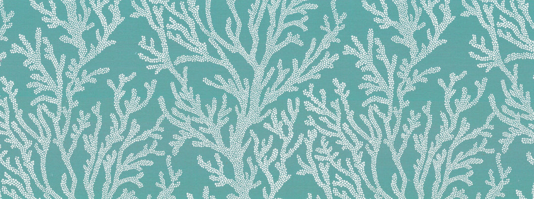 Sd-Finger Coral 219 Turquoise by Covington Designer Fabric
