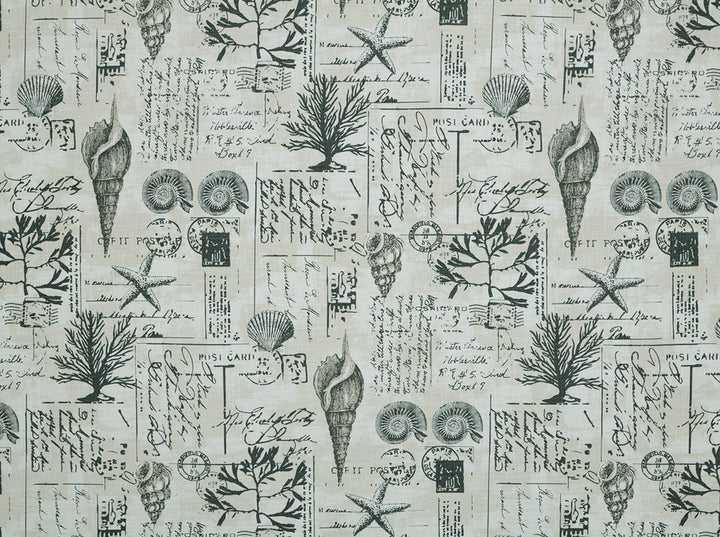 Seaside Smoke 91 by Covington Designer Fabric 100% COTTON 2WAY SLUB PAK 50000 Horizontal: 27 and Vertical: 27 54 - Swanky Fabrics -