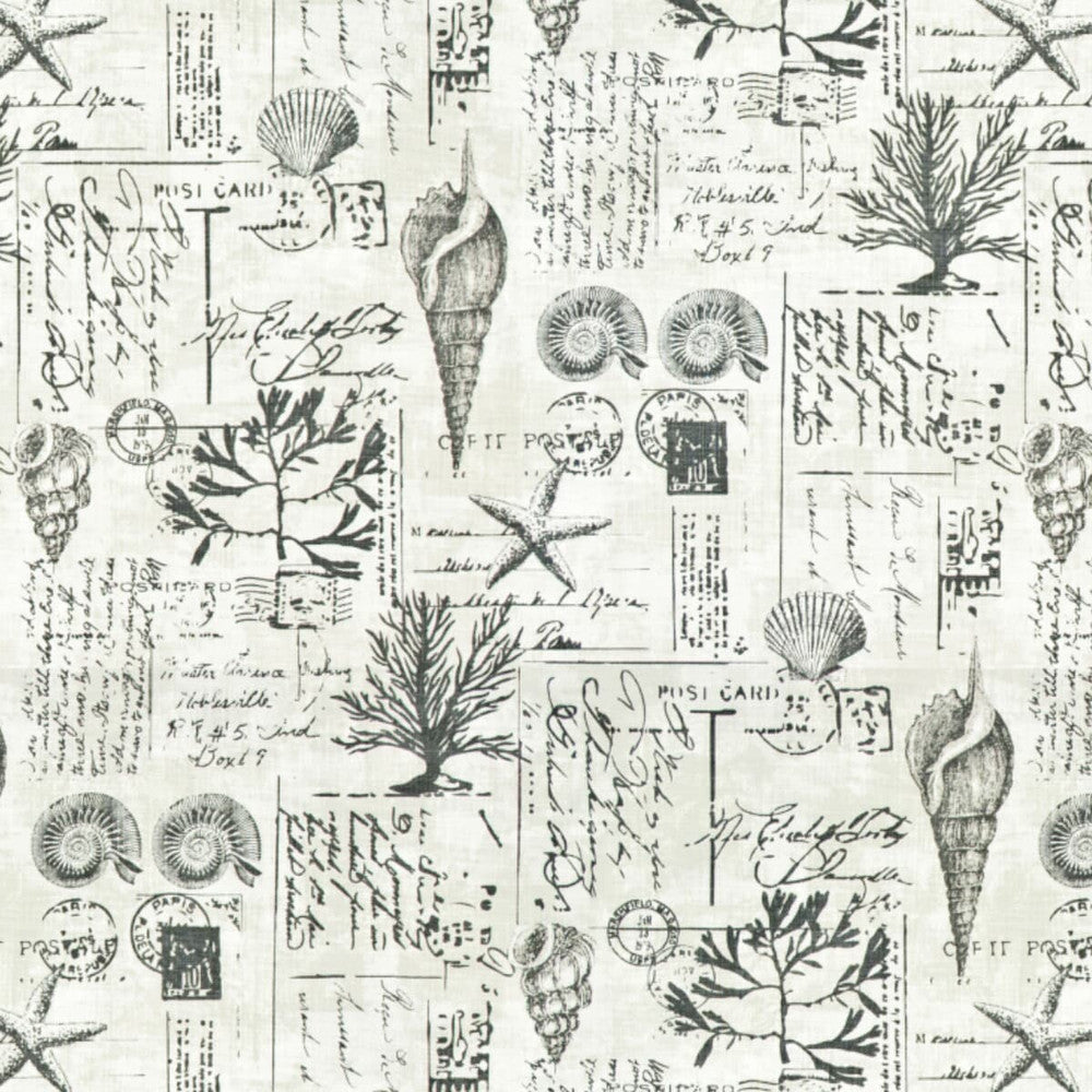 Seaview 4 Steel by Stout Designer Fabric Rainbow Library Silver/Smoke 100% Cotton PAKISTAN CATB 117-2013 WYZENBEEK 50 000 DOUBLE RUB WEAR TEST (HEAVY DUTY) Horizontal: 27 and Vertical: 27 54 in - Swanky Fabrics -