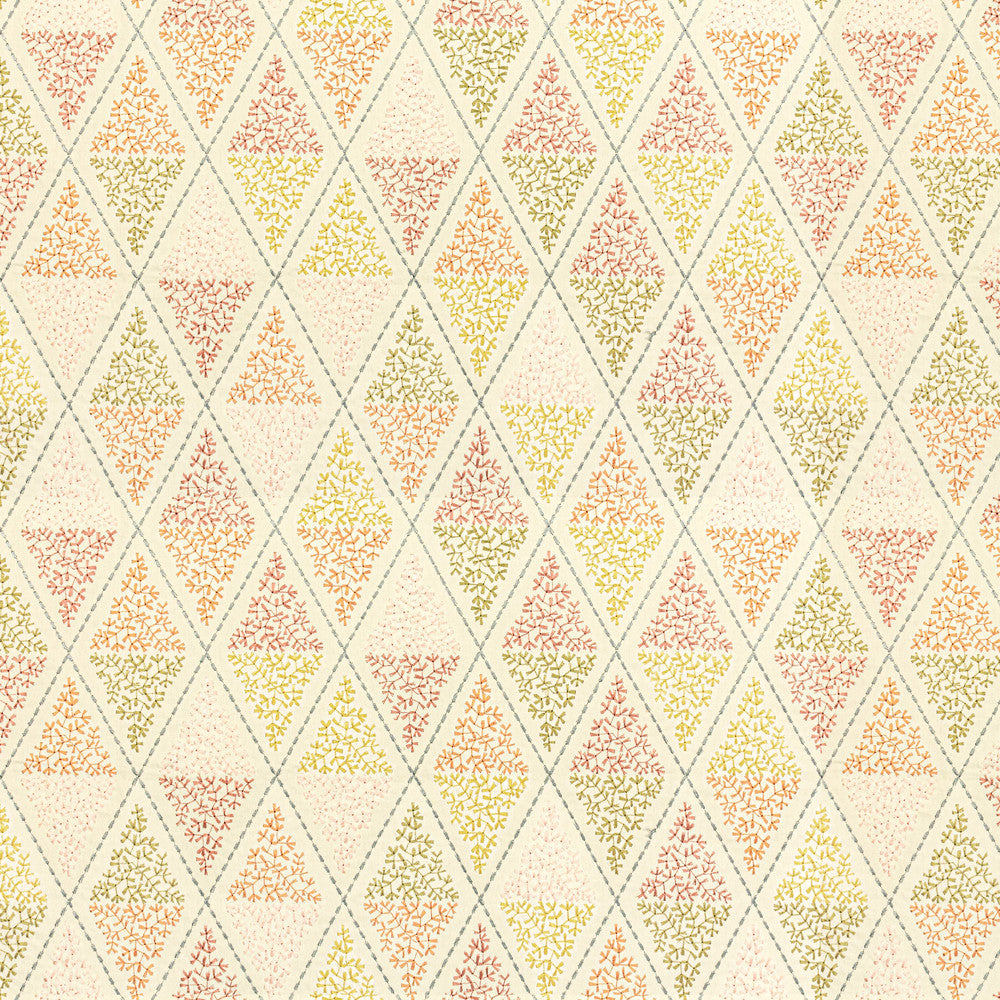 Sebastian 1 Sorbet by Stout Fabric Stout Fabric Sebastian 1 SorbetFabric COMFORTABLE LIVING PETAL/PUNCH INDIA </p><p>Repeat: H: 24.750, V: 15.000 50 in - Fabric Carolina -