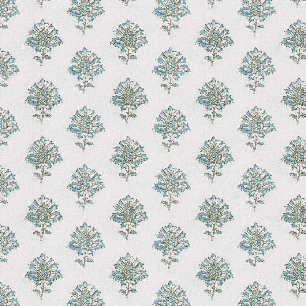 Sedalia 4 Aqua by Aoc Fabric Aoc Fabric Sedalia 4 AquaFabric THE ART OF COLOR DOWN THE LANE 100%COT INDIA </p><p>Repeat: H: 4.500, V: 3.250 56 in - Fabric Carolina -