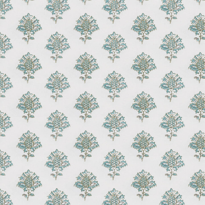 Sedalia 4 Aqua by Aoc Fabric Aoc Fabric Sedalia 4 AquaFabric THE ART OF COLOR DOWN THE LANE 100%COT INDIA </p><p>Repeat: H: 4.500, V: 3.250 56 in - Fabric Carolina -