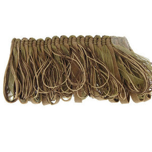 Segovia Brushed Fringe Col. Chocolate by Europatex Designer Fabric